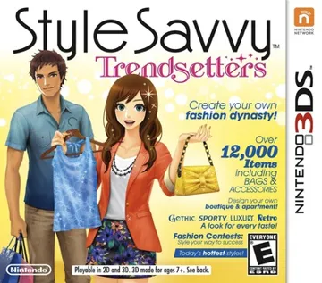 Style Savvy Trendsetters (Usa) box cover front